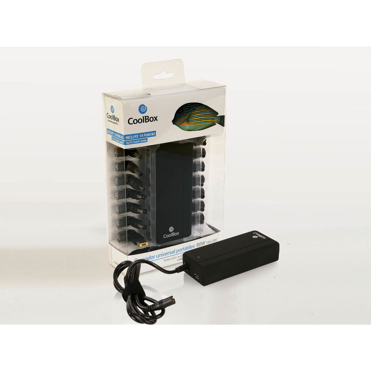 Adapter struje CoolBox FALCOONB90U 90 W 24 V 5 V 220 V 100 - 240 V
